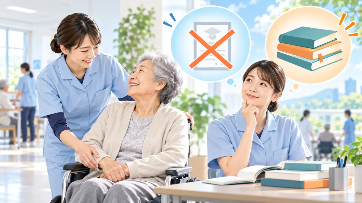 看護助手に必須の資格はありません｜民間資格を取る前に知っておくことのイメージ