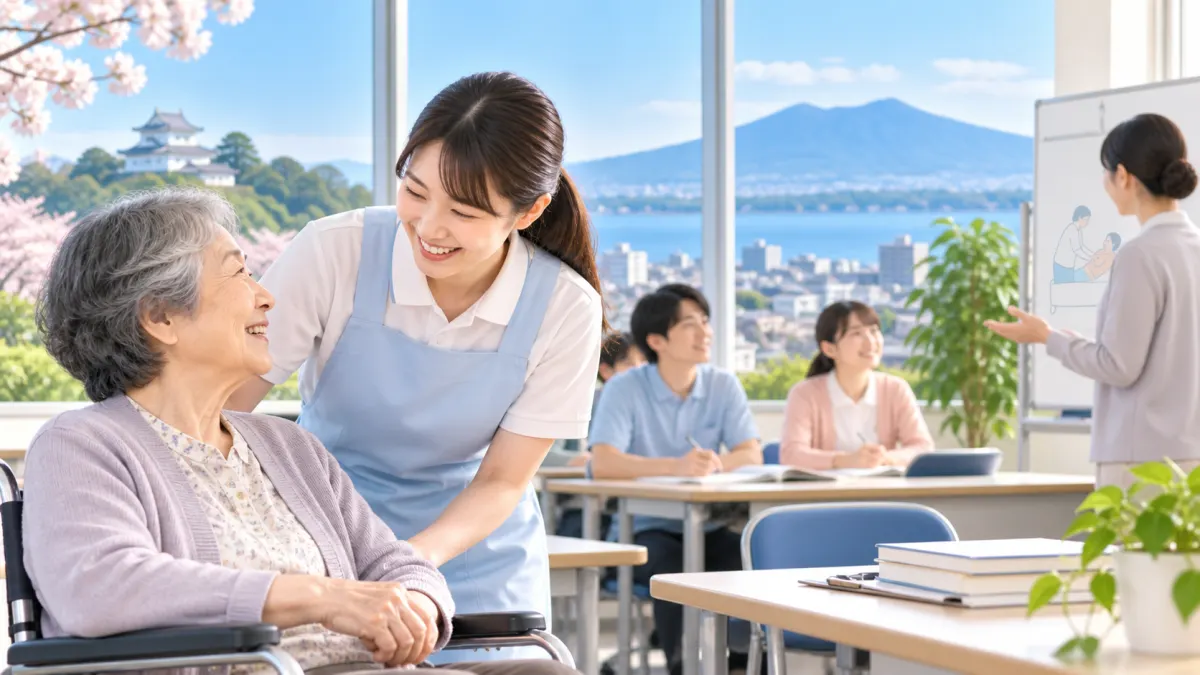 茨城の介護職員初任者研修スクール比較【2026年】無料制度・補助金・教室のイメージ