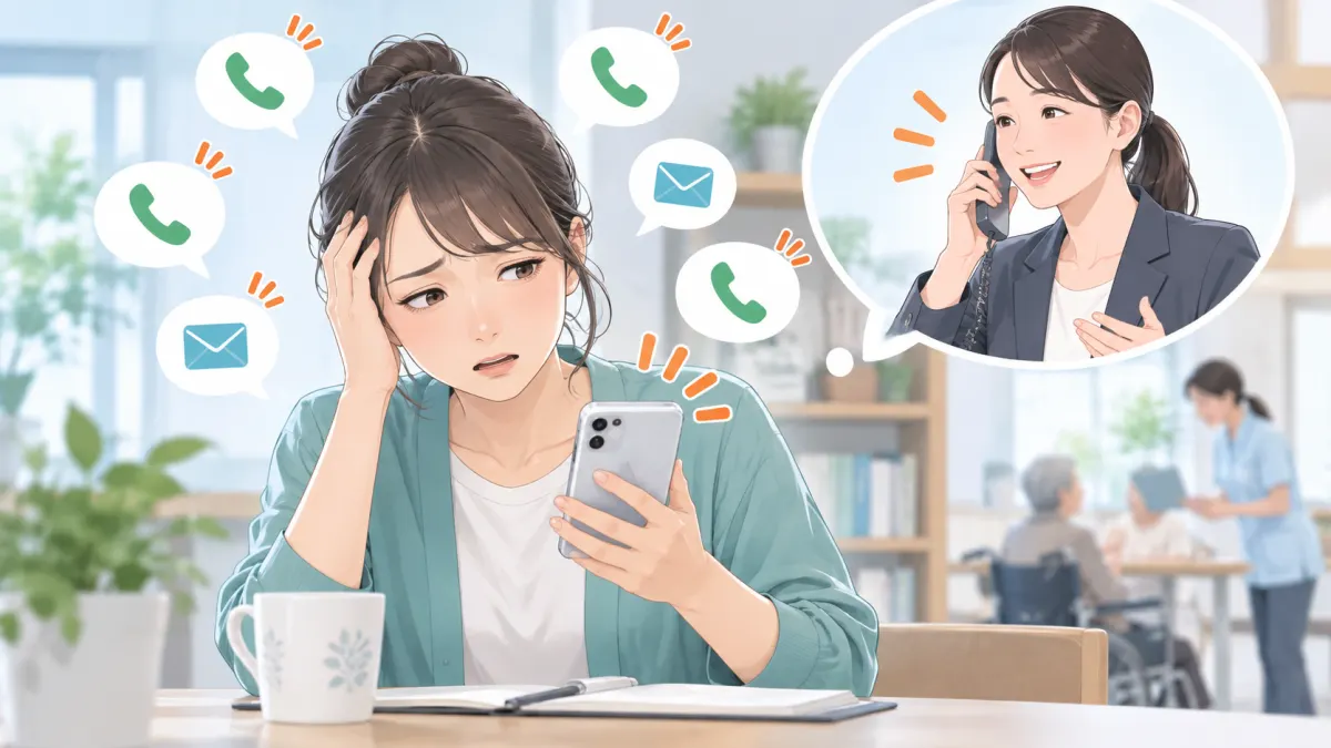 「しつこい」と言われる連絡の実態のイメージ