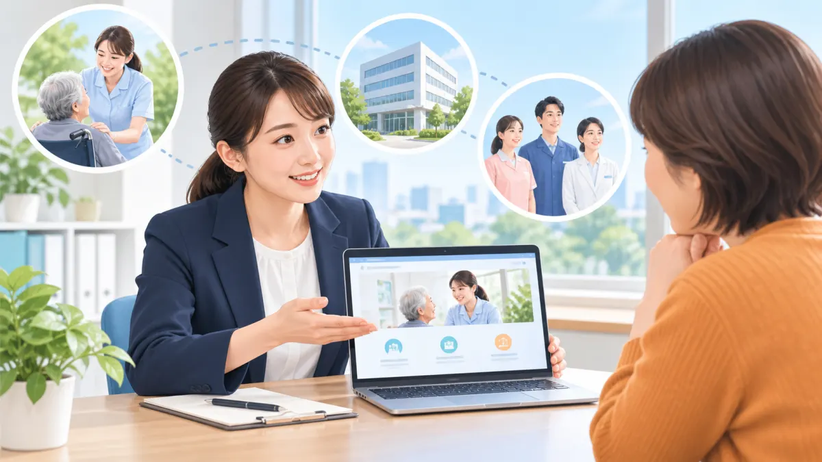 介護ワーカーの基本情報と運営会社のイメージ