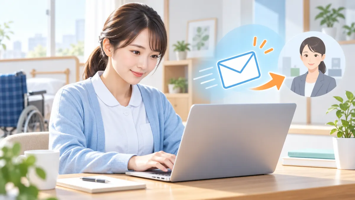 方法3：メールで退会を申し出るのイメージ