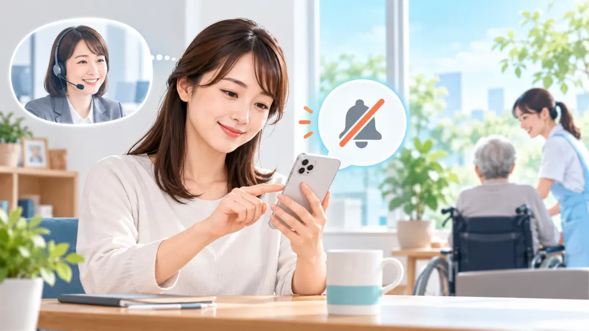 退会せず連絡だけ止める方法のイメージ