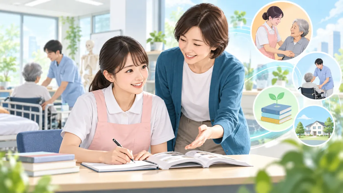 未来ケアカレッジとは？基本情報と講座一覧のイメージ
