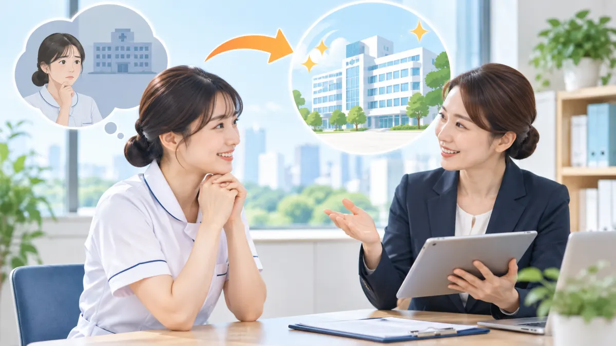 給料が高い病院に転職するためには転職エージェントの活用がおすすめのイメージ