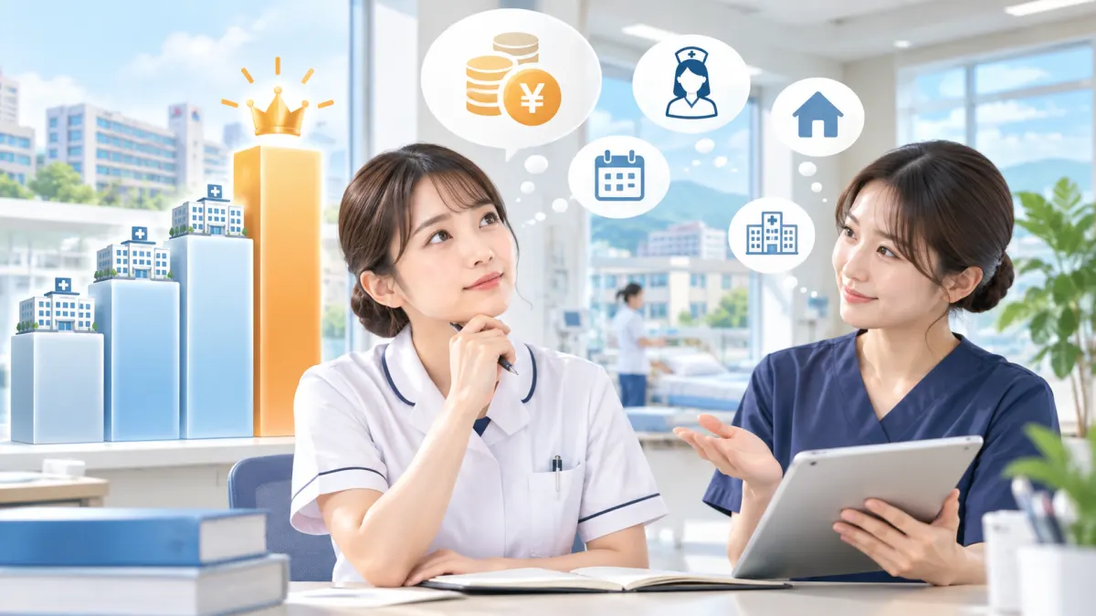 看護師の給料に関するよくある質問のイメージ