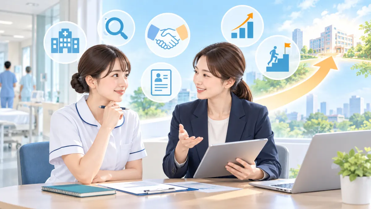 年収を上げる転職を成功させる5つのポイントのイメージ
