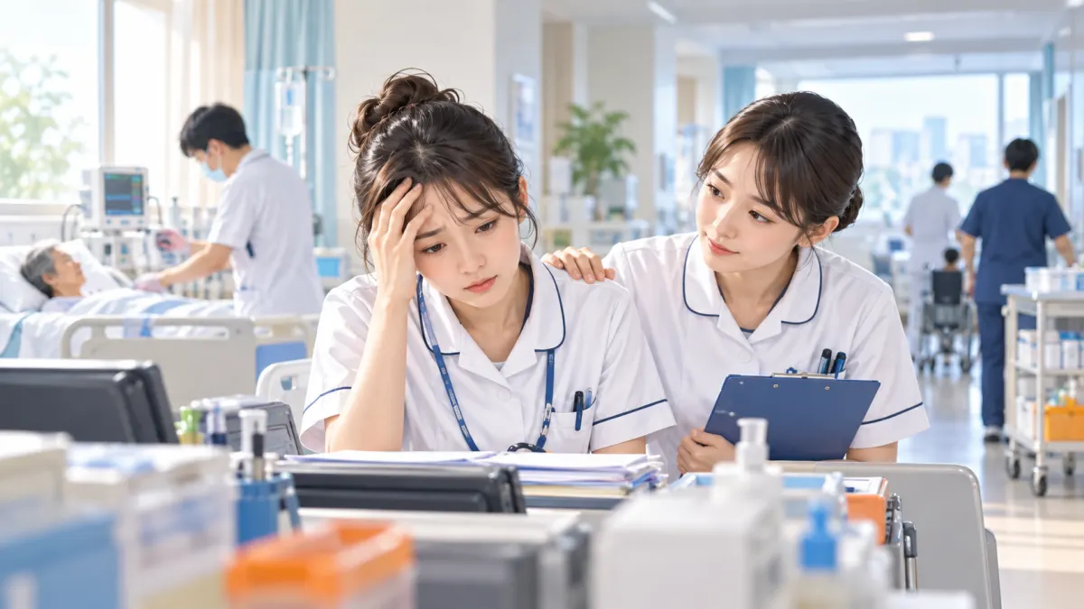 看護師が「大変」と感じる7つの理由のイメージ