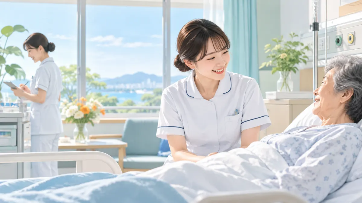 【逆引き】看護師が「楽・穏やか」と感じる科ランキングTOP10のイメージ