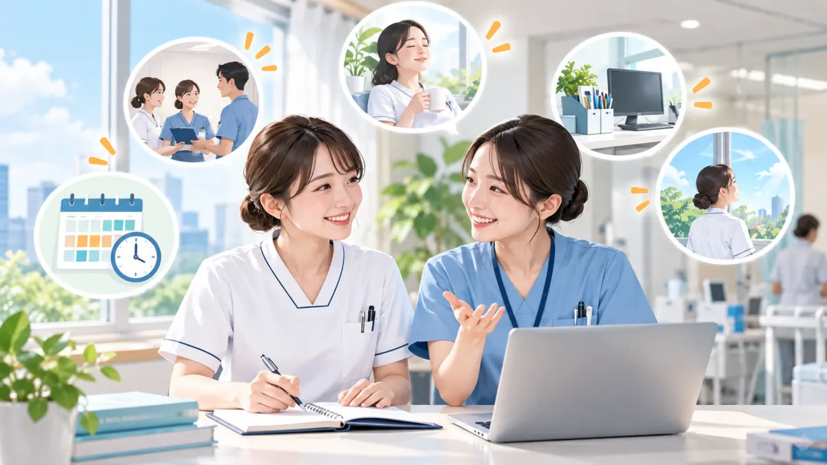 転職せずに負担を減らす5つの方法のイメージ