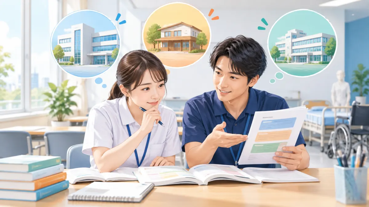 スクール別の試験の傾向のイメージ