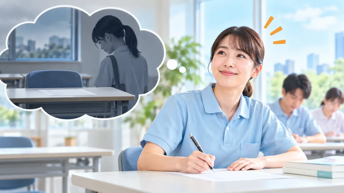 まとめ｜試験は怖くない。怖いのは欠席のイメージ