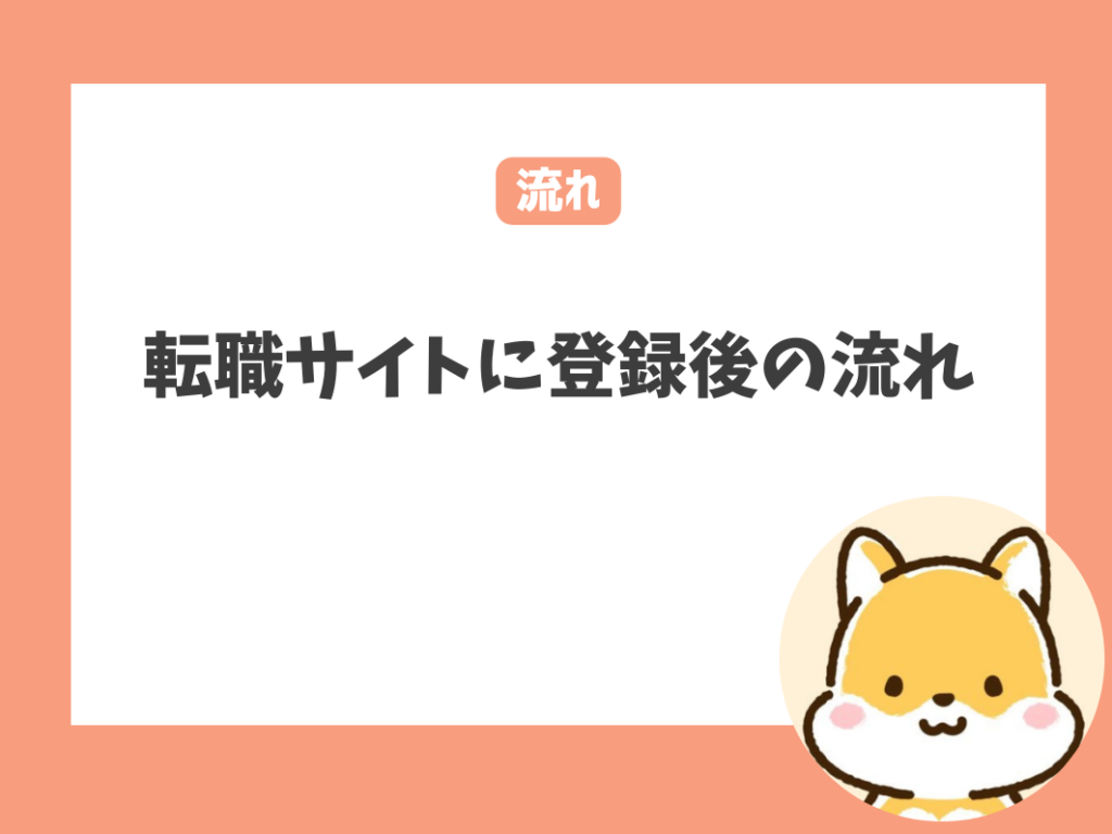 幼稚園教諭の転職サイトに登録してからの流れ